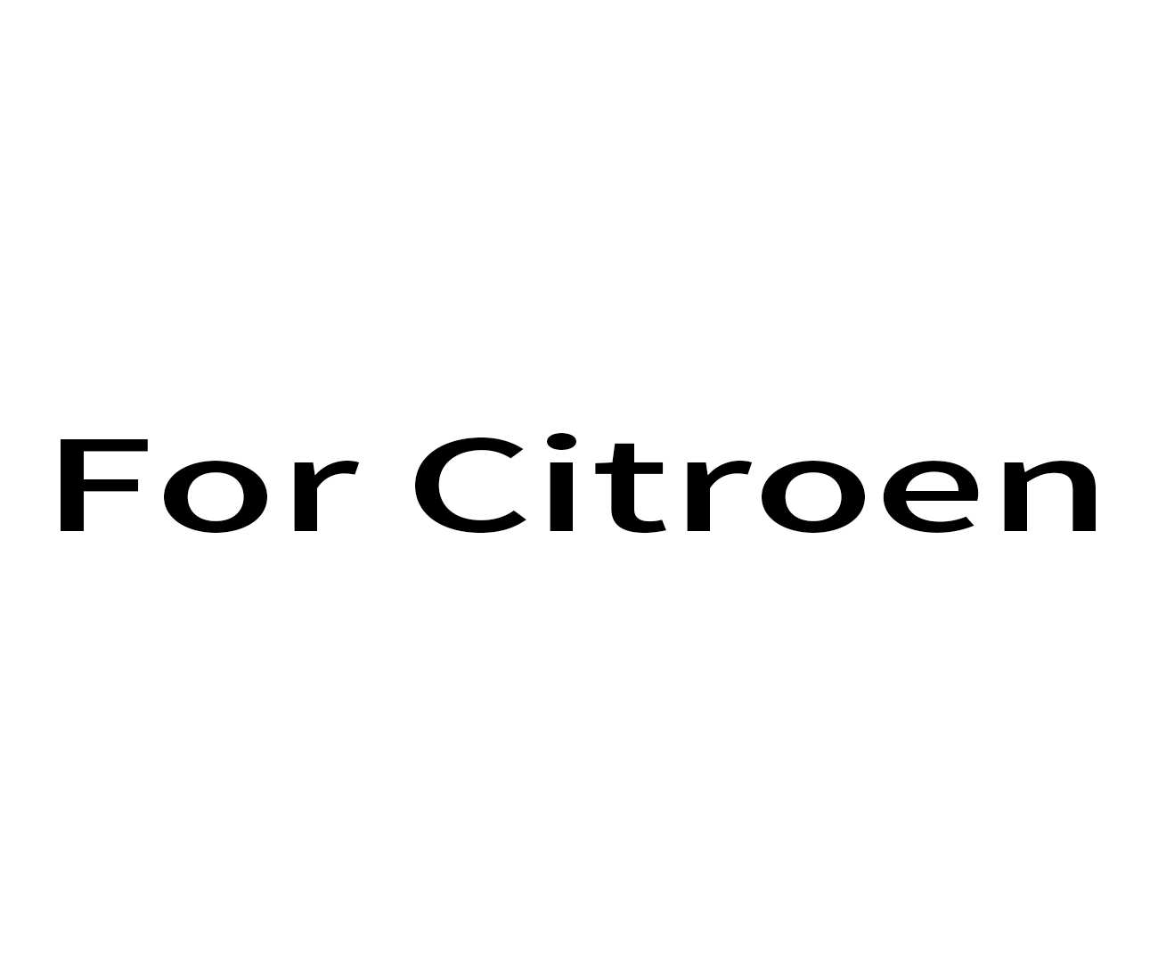 For Citroen